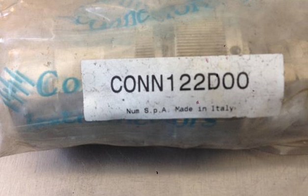 CONNETTORE 1 22 D OO NUM SPA - NUOVO