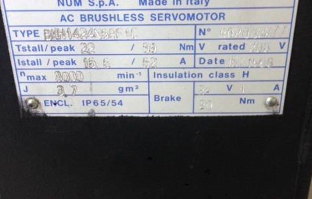 MOTORE NUM BMH1424N5RF1C - RIGENERATO